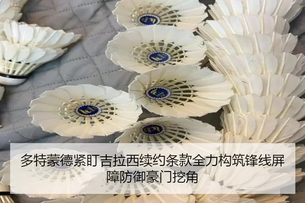 多特蒙德紧盯吉拉西续约条款全力构筑锋线屏障防御豪门挖角